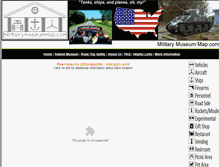 Tablet Screenshot of militarymuseummap.com